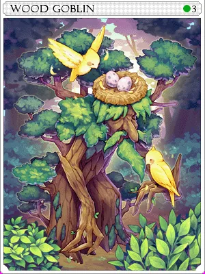 Wood Goblin Card