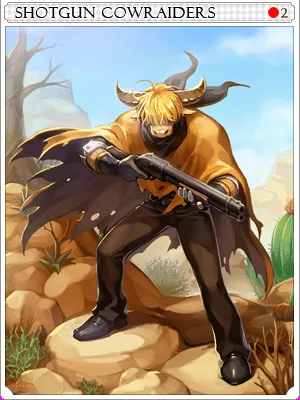 Shotgun Buffalo Bandit Card