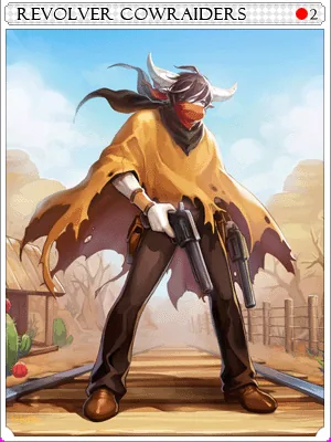 Revolver Buffalo Bandit Card