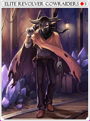 Elite Revolver Buffalo Bandit Card
