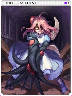 Mutant Dolor Card