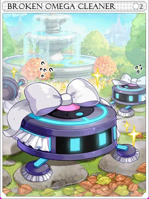 Broken Omega Cleaner Card