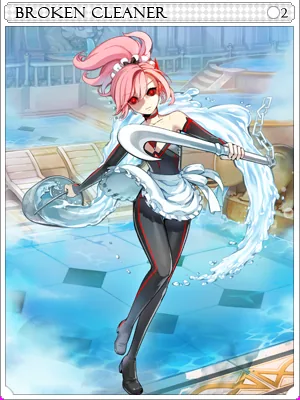 Broken Cleaner Card