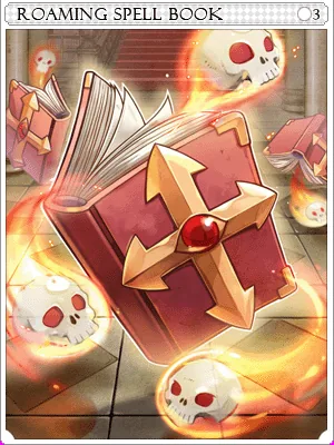 Roaming Spellbook Card