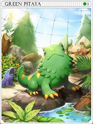 Green Pitaya Card