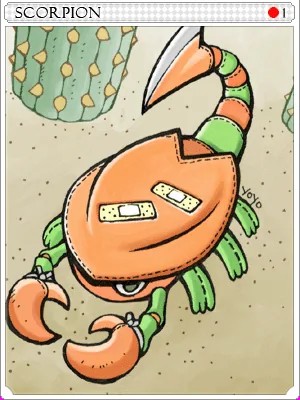Scorpion Card
