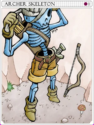 Archer Skeleton Card