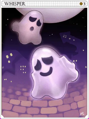 Whisper Card