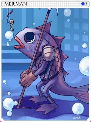Merman Card