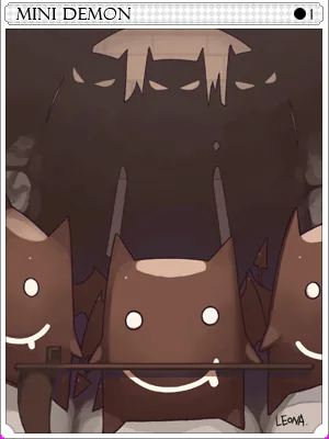 Mini Demon Card