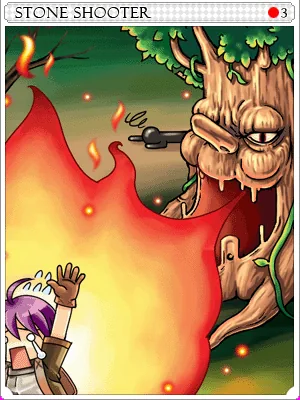 Stone Shooter Card