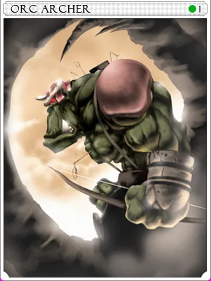 Orc Archer Card