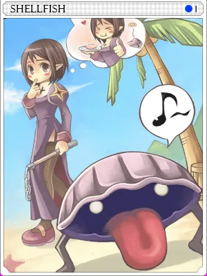 Shell Fish Card