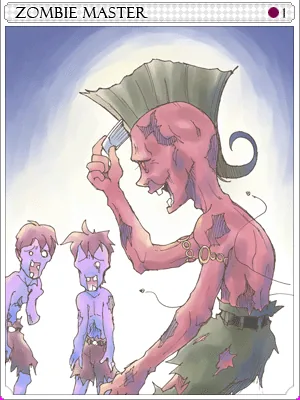 Zombie Master Card