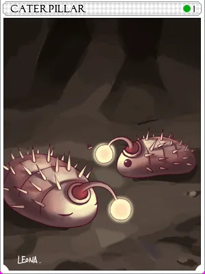 Caterpillar Card