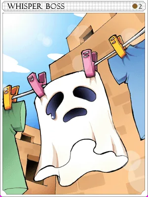 Giant Whisper Card