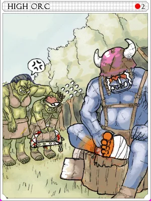 High Orc Card