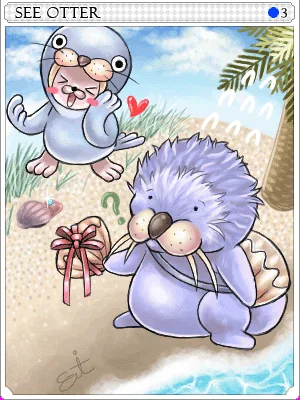 Sea-Otter Card