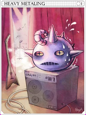 Heavy Metaling Card