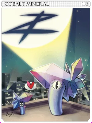 Cobalt Mineral Card