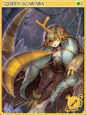 Queen Scaraba Card