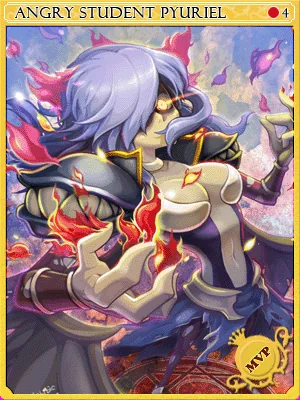 Angry Student Pyuriel Card