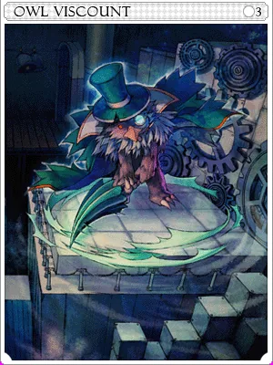 Owl Viscount Card