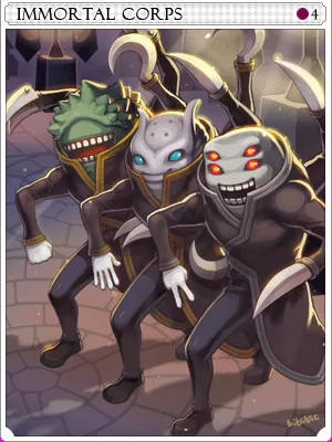 Immortal Corps Card