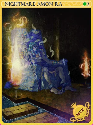 Nightmare Amon Ra Card