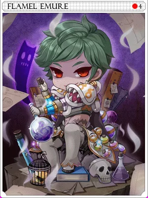 True Flamel Emure Card