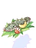 Steamed Alligator with Vegetable