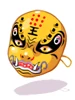 Costume Tiger Arhat Mask