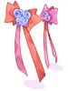 Costume Maiden's Twin Ribbon