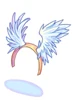 Costume Flapping Angel Wing
