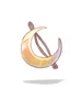 Costume Crescent Hairpin
