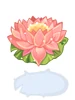 Costume Water Lily Crown