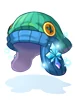 Costume Knit Cap Of Water