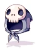 Costume Skull Hood