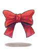 Costume Red Tailed Ribbon