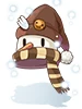 Costume Snownow Hat