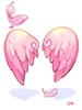 Costume Cupid's Pink Wings