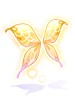 Costume Golden Butterfly Wings
