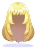 Costume Straight Long (Yellow)