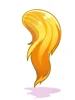 Costume Straight Pony (Yellow) (Middle)