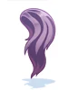 Costume Straight Pony (Purple) (Middle)
