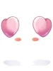 Costume Fluffy Heart Earmuffs