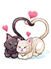 Costume Heart of Cat