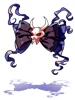 Costume Gothic Skull Ribbon