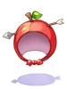 Costume Pierced Apple Hat