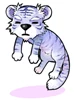Costume White Tiger Doll